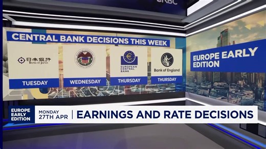 Investors brace for packed week of earnings and central bank decisions