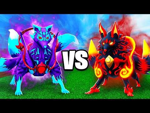 Blox Fruits Old Kitsune vs NEW Kitsune!