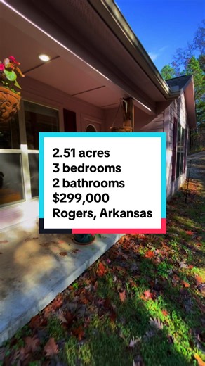 You won’t find this much land for $299K near Rogers again. 👀 2.51 acres ✔️ 3 bedrooms, 2 bathrooms ✔️ Quiet, private, off-grid feel ✔️ Still minutes from Downtown Rogers ✔️ This is for the buyer who wants space, peace, and room to breathe without disappearing into the woods. DM me for details or a private showing. 📍 17723 Marshall Place Rd., Rogers, AR 💰 $299,000 Listed by: Pamela Harrison 📞 214-642-1658 Crawford Real Estate and Associates 📞 479-347-2041 MLS#: 1328916 #rogersarkansas #north