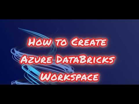 Azure Databricks Setup Demo | Create Your First Databricks Resource