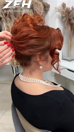 Beautiful Lady Hairstyle ✨ Easy & Elegant Hair Tutorial 💖 #shorts #new