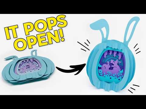 I Made an Easter Egg That Pops Open!