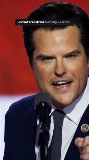 Matt Gaetz Claims He Was Briefed on Secret Alien Breeding Programme #Shorts