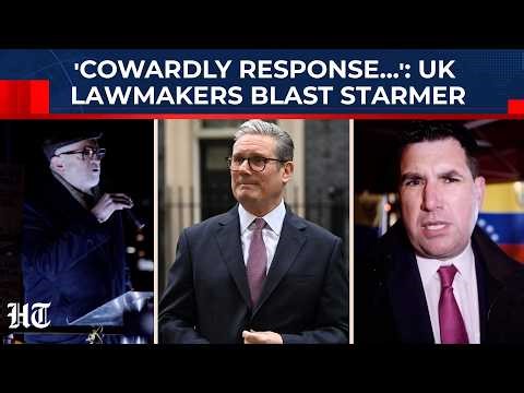 On Cam: British MPs, Protesters Clash With Starmer Govt Over US' Maduro Op; 'Cowardly Response...'