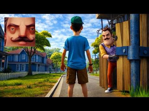 Hello Neighbor - My New Neighbor Third Person Act 2 Trampoline Gameplay Walkthrough Part 744 TTH