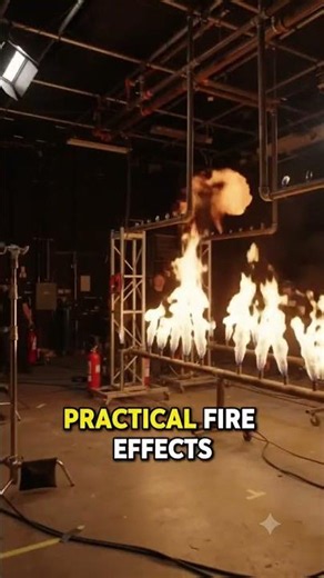 Backdraft's REAL Fire Effects Were Insane! 🔥 #horrorstories #reelfactlab #hiddendetails #horror