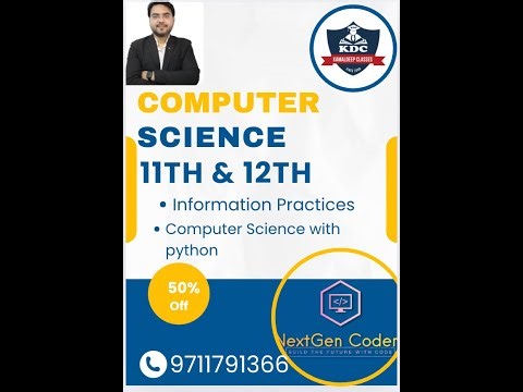 Class 11 & 12 IP | Computer Science 🚀Learn from Software Engineers (IBM | Accenture | HCL | Google)
