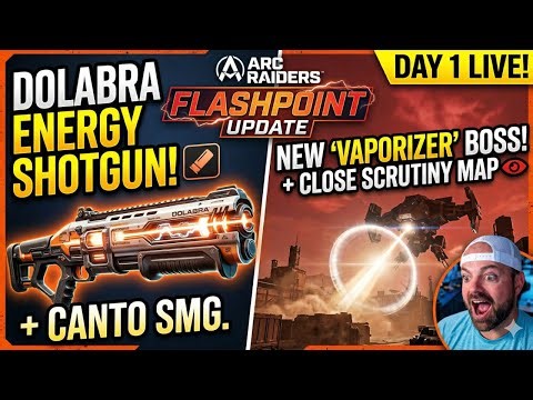 ARC Raiders Flashpoint Update Gameplay: New Weapons & Vaporizer Boss