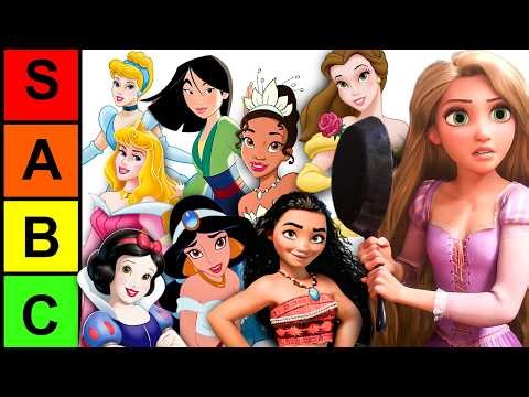 Ranking Every Disney Princess