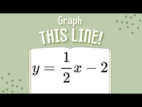 Graphing Linear Equations (y = mx + b Explained Clearly) | FULL LESSON