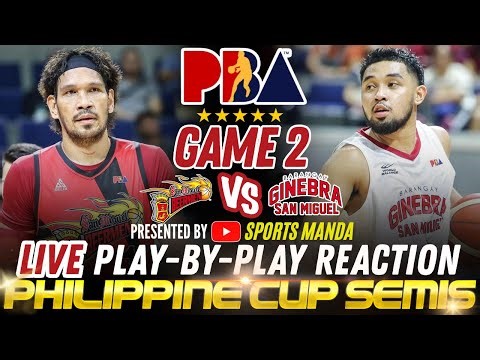 🔴SAN MIGUEL vs GINEBRA│SEMIS GAME 2 - LIVE SCOREBOARD & FULL GAME REACTION