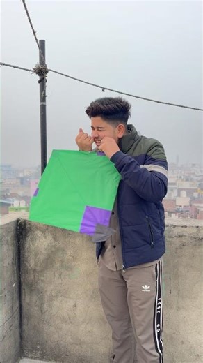 Aaj to Patang loot li chhath par aur manjha bhi 😍🪁#kite #kiteflying #patang #patangbazi