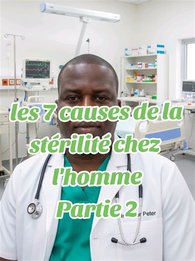 Les 7 causes de la stérilité chez l'homme partie 2 Les bulles et les MST/IST #CapCut#sante #fertilite