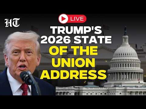 Live | Donald Trump Delivers State Of The Union Address 2026 | White house | Trump Speech | US News