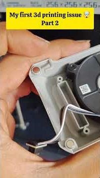 it got worse 😭 printer error & filament stuck inside | part 2 #3dprinting #trending #viral #fail