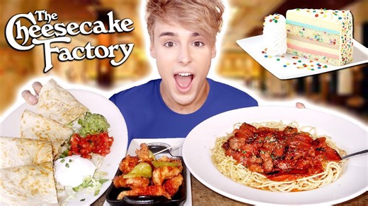 Watch what happened when I finally visited the Cheesecake Factory for the first time