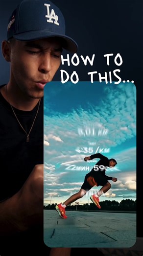 Creative Strava Edit Tutorial: Person Frozen in Time