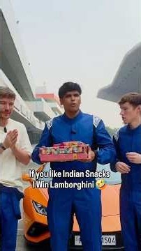 @MrBeast and @NolanHansen try Indian Snacks😋 Nolan loved the Soanpapdi #mrbeast #shorts
