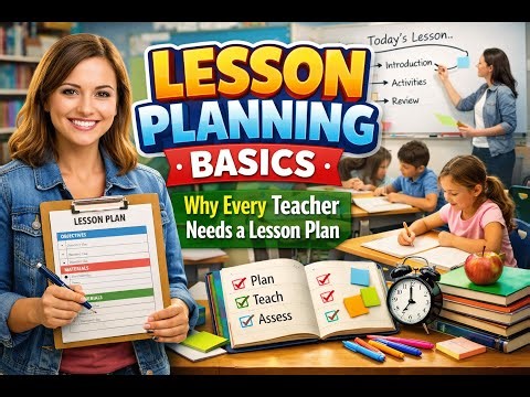 Lesson Planning Basics | Why Every Teacher Needs a Lesson Plan | Teacher Training Session