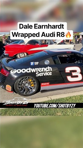 Dale Earnhardt Wrapped Audi R8!