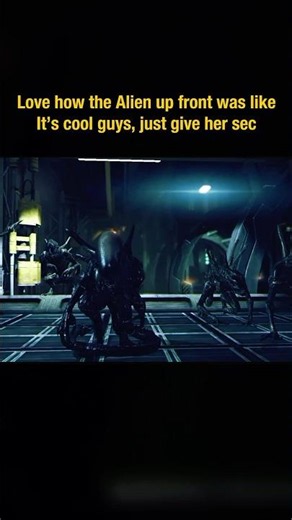 He 100% Threw the universal hand sign for “Hey hold on a sec” #alienscolonialmarines #gaming #games