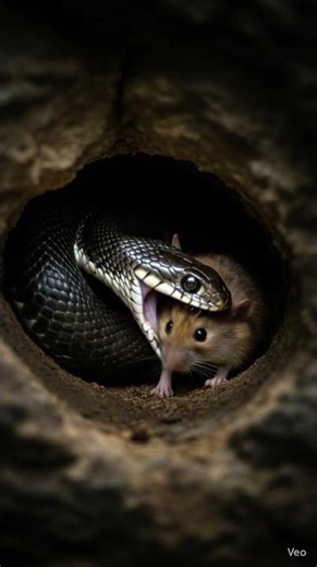 Snake eat rat #snakevideo #shortvideo