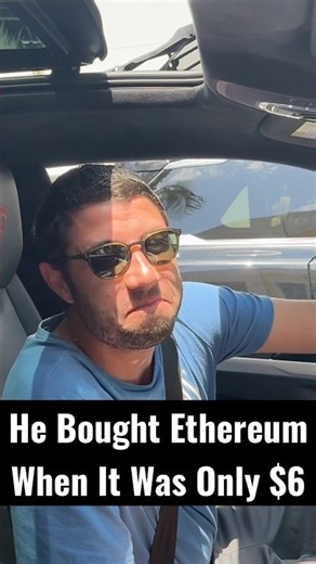 He Bought Ethereum When It Was Only $6 🤯 #bitcoin #eth #ethereum #kalshipartner