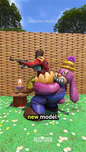 Bunny suit + Easter items for Rust 🐰🐣 #rust #rustnews #rustoria