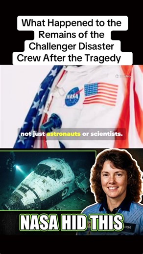 What Happened to the Remains of the Challenger Disaster Crew After the Tragedy #what #the #after #news #breakingnews