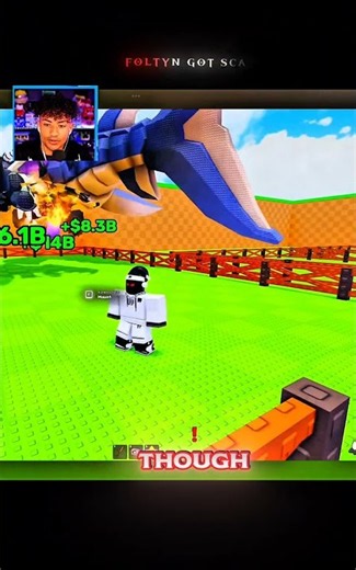 Foltyn got scammed steal an egg #roblox #shorts #foltyn