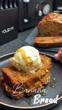 How to Make Moist & Fluffy Banana Bread at Home #BananaBread #Baking #EasyRecipes