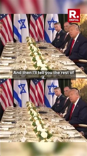 Trump Claims He Ended India Pakistan Conflict During Netanyahu Meet