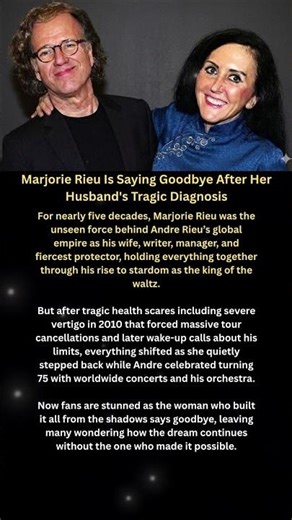 Marjorie Rieu Is Saying Goodbye After Her Husband's Tragic Diagnosis#shorts
