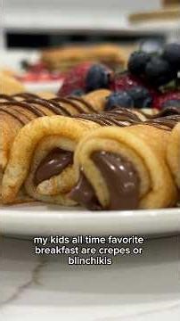 ✨ Easy Passover Crepes (Perfect for Blintzes or Breakfast!) ✨