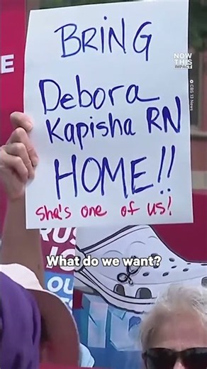 Nurses Protest ICE Detains Coworker