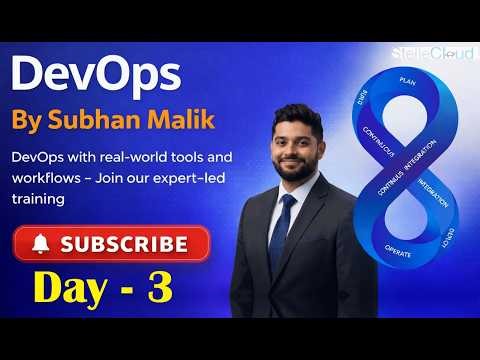 DevOps Full Course Day-3 | Zero to Hero (2026) Complete Training | DevOps Beginner to Advanced