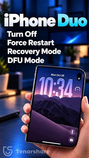 iPhone Duo: How to Turn Off, Force Restart, Recovery Mode and DFU Mode?