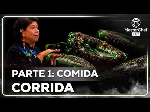 CHILES RELLENOS, ARROZ Y FRIJOLES PARA EL DELIVERY | MasterChef 24/7