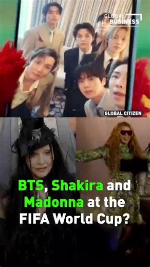 BTS, Shakira, & Madonna at the FIFA World Cup?