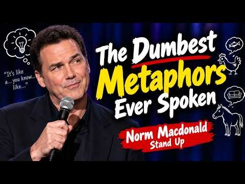 The Dumbest Metaphors Ever Spoken | Norm Macdonald Stand Up