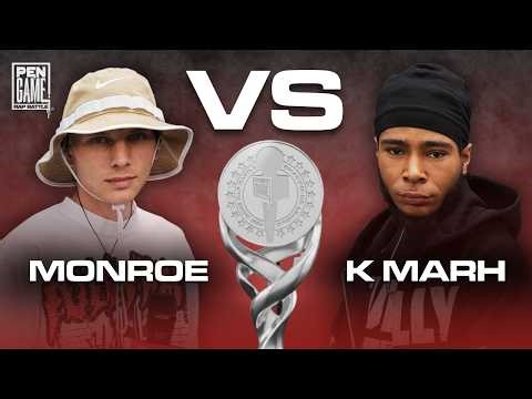 MONROE vs K MARH | PenGame Rap Battle | 2026