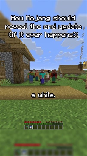 How Mojang Should Reveal the Minecraft End Update: