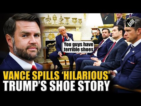 US VP JD Vance shares Oval Office BTS, Trump’s shoe story with him and Marco Rubio at Pennsylvania