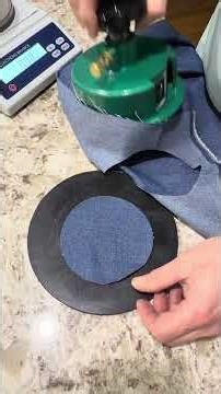 How to Measure Fabric GSM Grams per Square Meter, Easy & Accurate Method #decobayfabrics #shorts