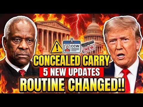 Concealed Carry Laws Are Changing FAST – This Mistake Could Cost You Everything
