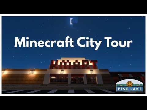 Welcome to Pine Lake - Minecraft Cinematic City Tour