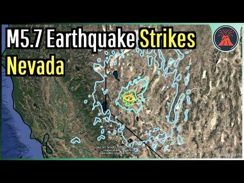 Nevada Earthquake Update; M5.7 Quake Strikes East of Reno