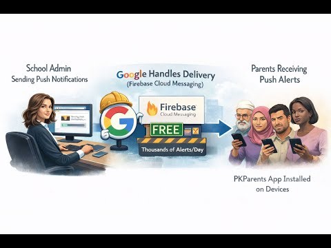 School Communication System Explained | Why SMS & WhatsApp Fail and Why Push Notifications Succeed