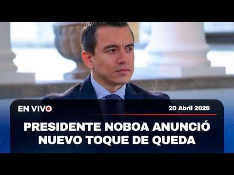 #ENVIVO🔴 | NOTICIERO ECUADOR TELEVISTAZO 7PM | 20 Abril 2026