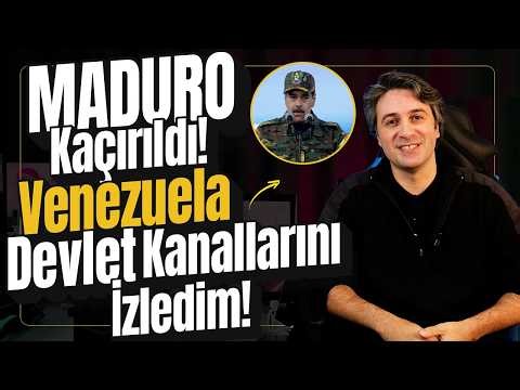 BİR DİKTATÖR KAÇIRILIRSA NE OLUR? | Venezuela Devlet Televizyonlarında Neler Oluyor?